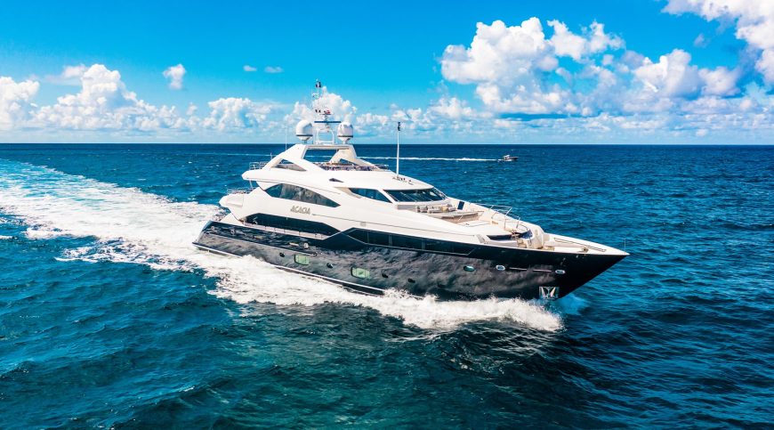 ACACIA | 2011 40m (131ft) Luxury High Performance Motor Yacht built by British shipyard Sunseeker