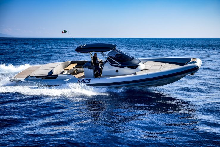 CRUELLA | 2022 13.43m (44.05ft) STRIDER 13 Fast Rib Tender built by Italian shipyard SACS TECNORIB