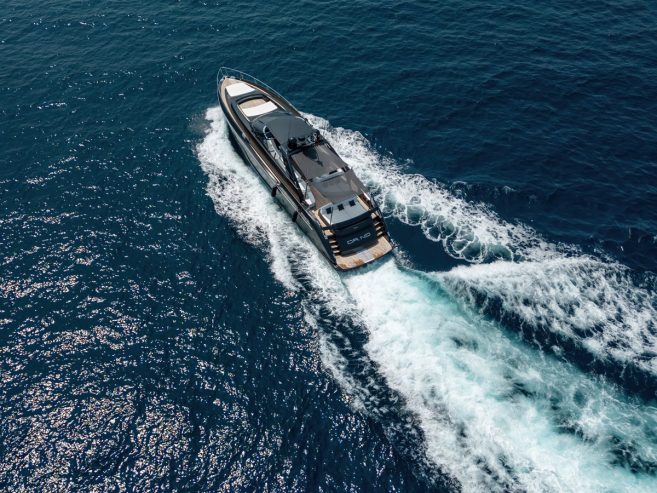 DR NO | 2021 23.10m (75.77ft) RIVA 76 BAHAMAS Convertible Fast Luxury Motor Yacht