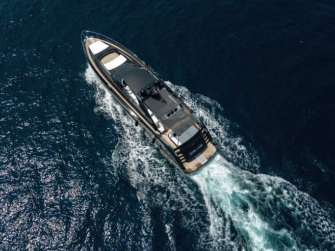 DR NO | 2021 23.10m (75.77ft) RIVA 76 BAHAMAS Convertible Fast Luxury Motor Yacht