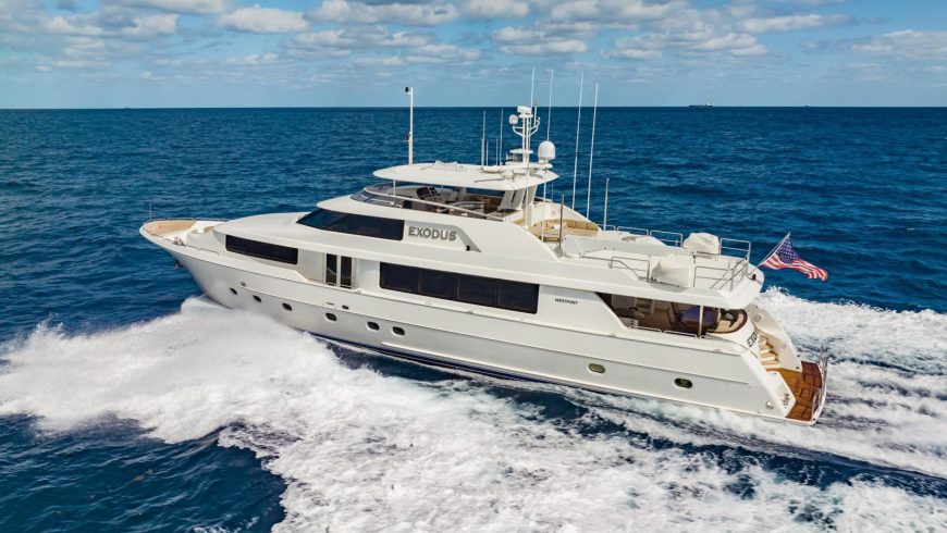 EXODUS | 2012 34.14m (112ft) Luxury 112 Westport Motor Yacht