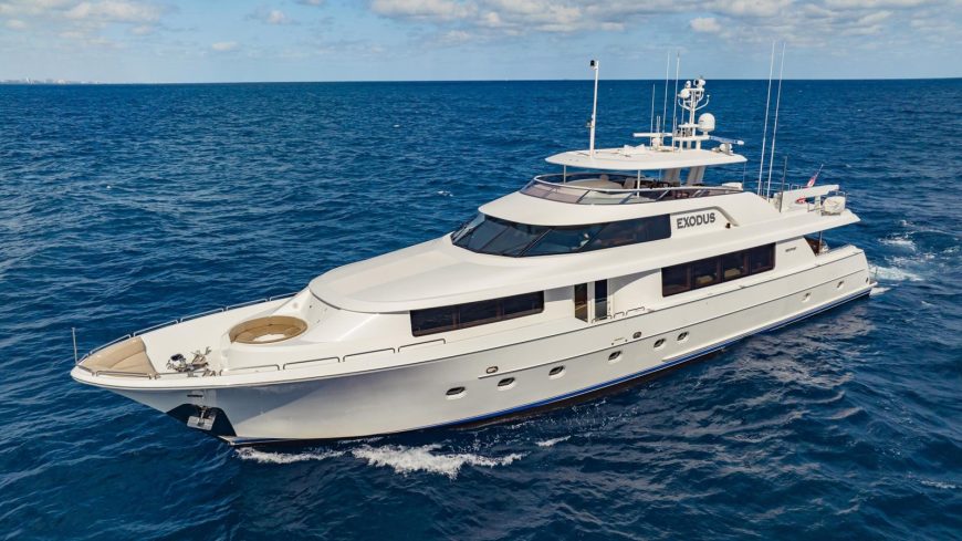 EXODUS | 2012 34.14m (112ft) Luxury 112 Westport Motor Yacht