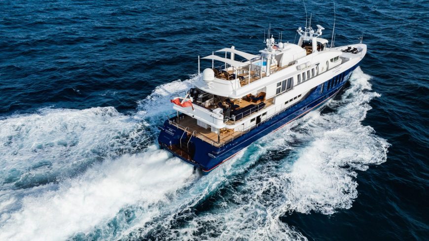 HIGH OCCUPANCY | 1989 49.9m (163.67ft) Luxury Tri-Deck Motor Yacht built by Australian shipyard Oceanfast