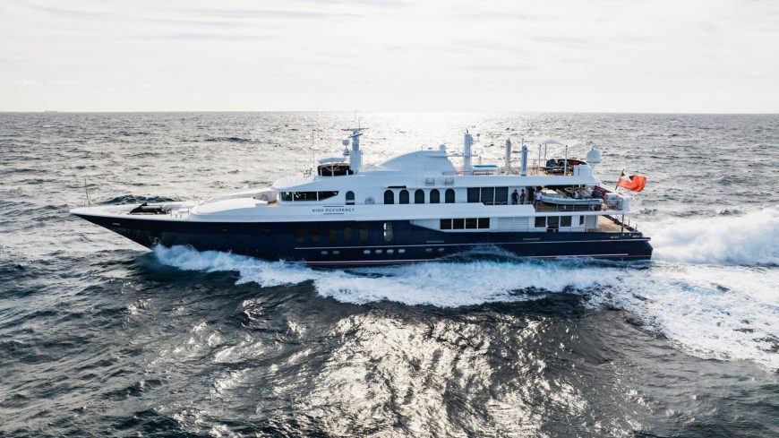 HIGH OCCUPANCY | 1989 49.9m (163.67ft) Luxury Tri-Deck Motor Yacht built by Australian shipyard Oceanfast