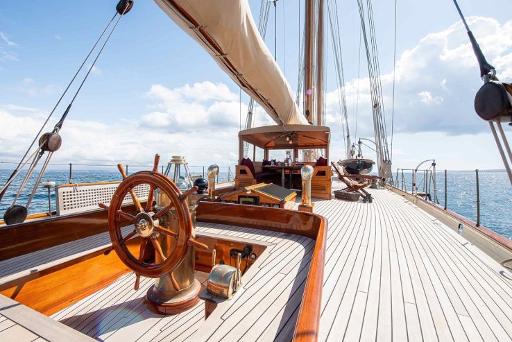 MARIETTE OF 1915 | 38m (124.64ft) Classic Herreshoff Schooner Sailing Yacht