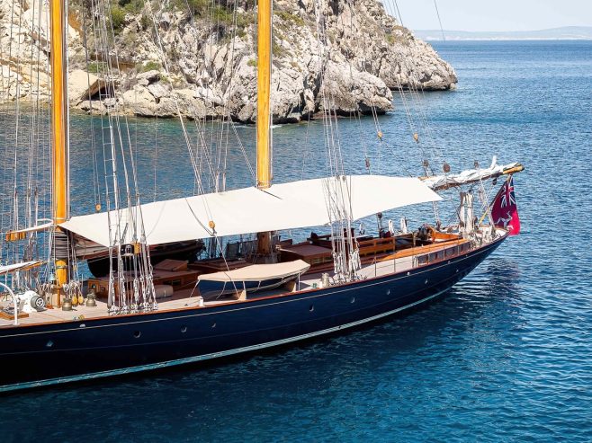 MARIETTE OF 1915 | 38m (124.64ft) Classic Herreshoff Schooner Sailing Yacht