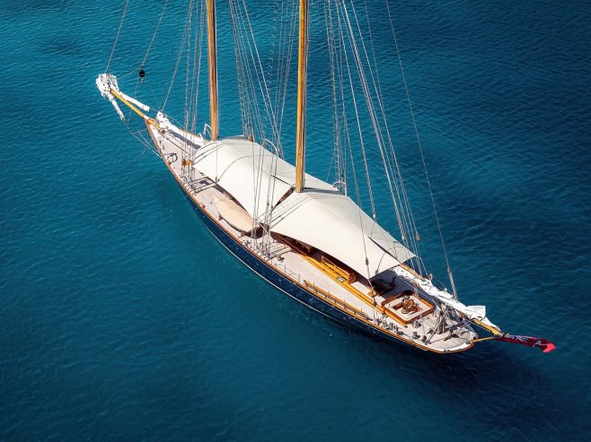 MARIETTE OF 1915 | 38m (124.64ft) Classic Herreshoff Schooner Sailing Yacht