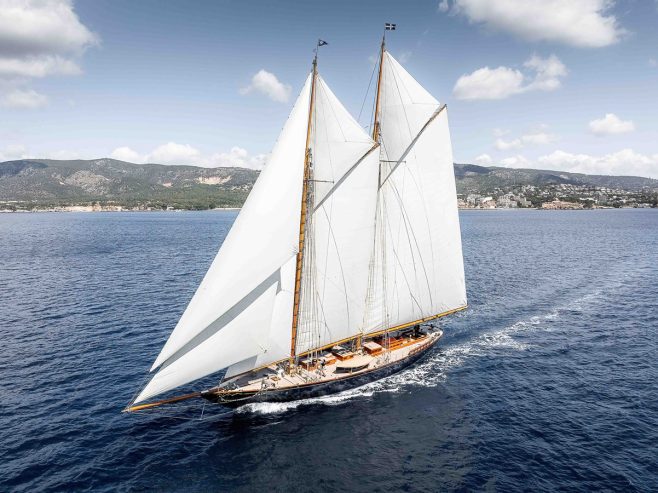 MARIETTE OF 1915 | 38m (124.64ft) Classic Herreshoff Schooner Sailing Yacht