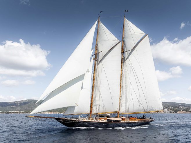 MARIETTE OF 1915 | 38m (124.64ft) Classic Herreshoff Schooner Sailing Yacht