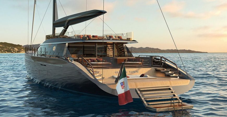 Perini Navi New Build Project | 2024 47m (154ft) Luxury Fast Displacement Sloop Sailing Yacht