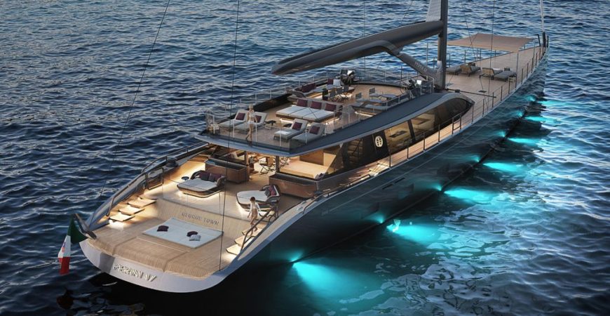 Perini Navi New Build Project | 2024 47m (154ft) Luxury Fast Displacement Sloop Sailing Yacht