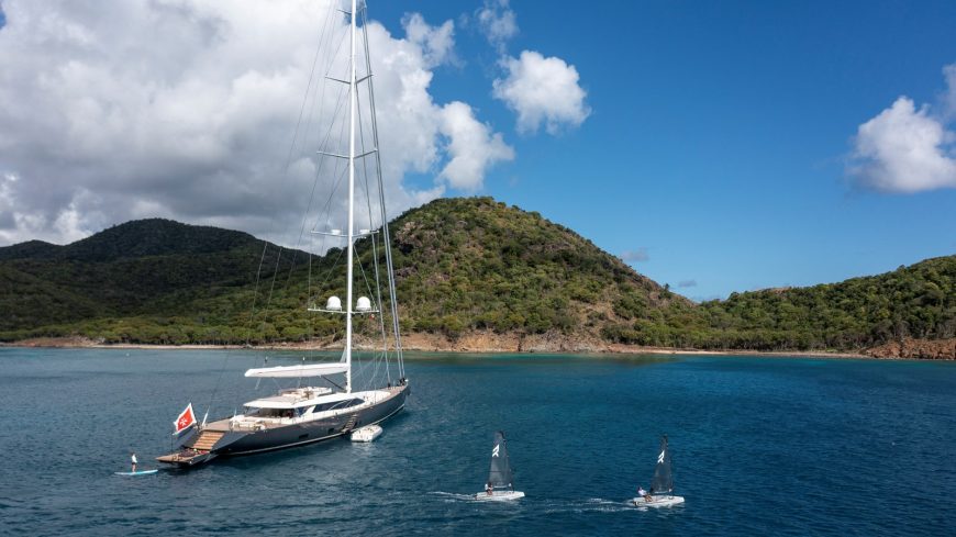 RED DRAGON | 2008 51.7m (169.58ft) Dubois design Sloop-Rigged Sailing Yacht built by NZ shipyard Alloy Yachts