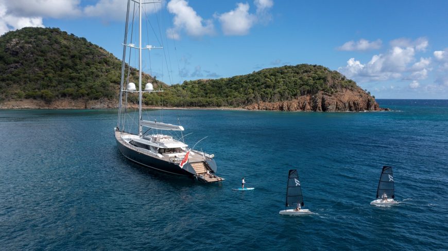 RED DRAGON | 2008 51.7m (169.58ft) Dubois design Sloop-Rigged Sailing Yacht built by NZ shipyard Alloy Yachts