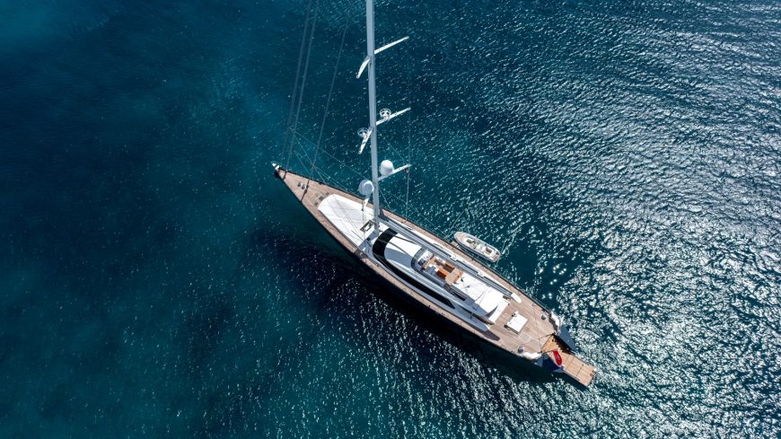 RED DRAGON | 2008 51.7m (169.58ft) Dubois design Sloop-Rigged Sailing Yacht built by NZ shipyard Alloy Yachts