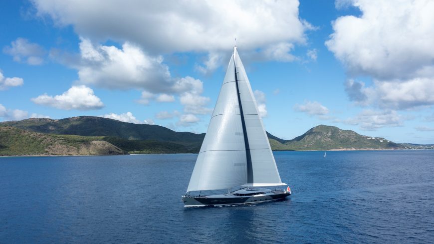 RED DRAGON | 2008 51.7m (169.58ft) Dubois design Sloop-Rigged Sailing Yacht built by NZ shipyard Alloy Yachts