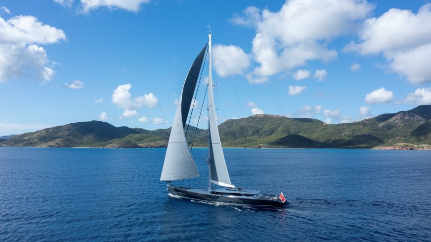 RED DRAGON | 2008 51.7m (169.58ft) Dubois design Sloop-Rigged Sailing Yacht built by NZ shipyard Alloy Yachts