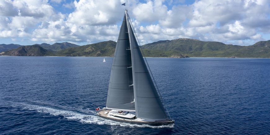 RED DRAGON | 2008 51.7m (169.58ft) Dubois design Sloop-Rigged Sailing Yacht built by NZ shipyard Alloy Yachts