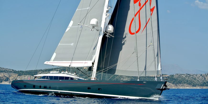 RED DRAGON | 2008 51.7m (169.58ft) Dubois design Sloop-Rigged Sailing Yacht built by NZ shipyard Alloy Yachts