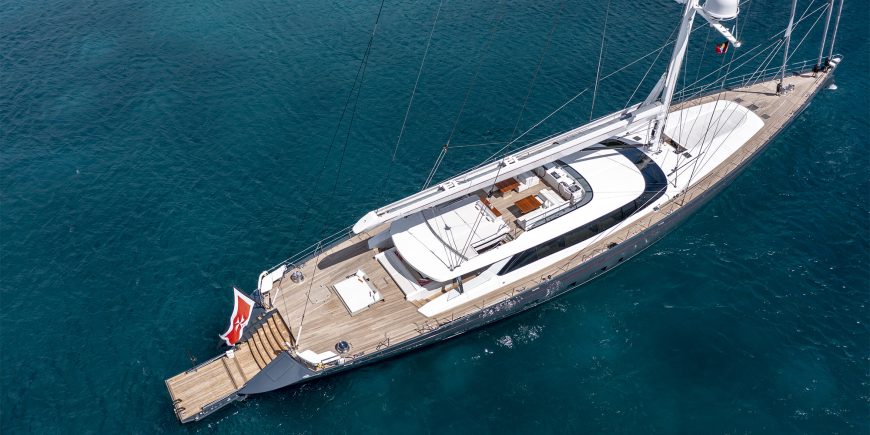 RED DRAGON | 2008 51.7m (169.58ft) Dubois design Sloop-Rigged Sailing Yacht built by NZ shipyard Alloy Yachts