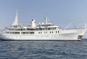 SHERAKHAN | 1965 69.65m (228’6″) Classic Explorer Steel Motor Yacht built by Dutch shipyard Scheepswerf A.Vuyk & Zonen