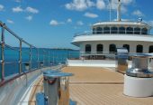 SHERAKHAN | 1965 69.65m (228’6″) Classic Explorer Steel Motor Yacht built by Dutch shipyard Scheepswerf A.Vuyk & Zonen