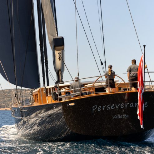 Perseverance | 2021 36m (117ft) Custom Classic Sloop Sailing Yacht built by Baltic Yachts