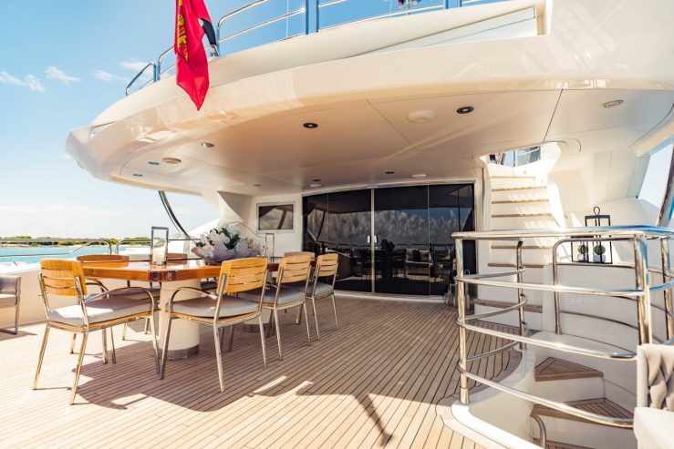 TAYRONA | 2012 40m (131.20ft) Luxury Tri-Deck Motor Yacht built by British shipyard Sunseeker