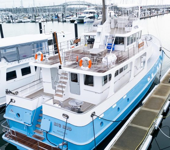 BIG BUD | 2002 22m (72.16ft) Watson 72 Explorer Motor Yacht built by NZ shipyard Pacific Motoryachts