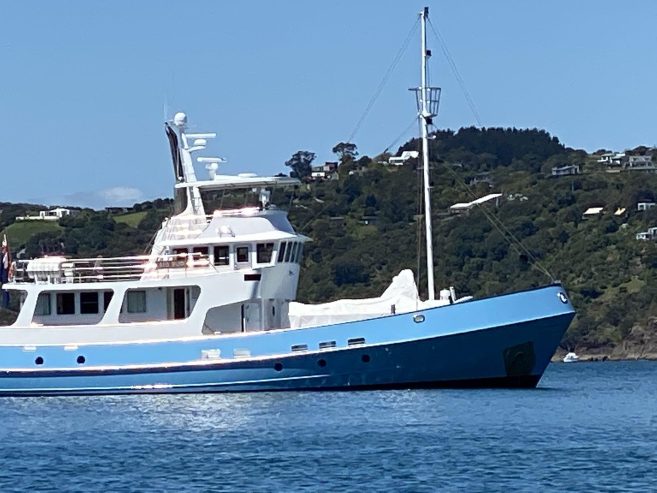 BIG BUD | 2002 22m (72.16ft) Watson 72 Explorer Motor Yacht built by NZ shipyard Pacific Motoryachts