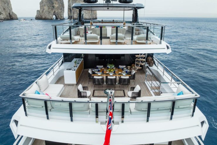 HALARA | 2021 43m (141ft) Oceano 43 Series Luxury Motor Yacht built by Italian shipyard OVERMARINE