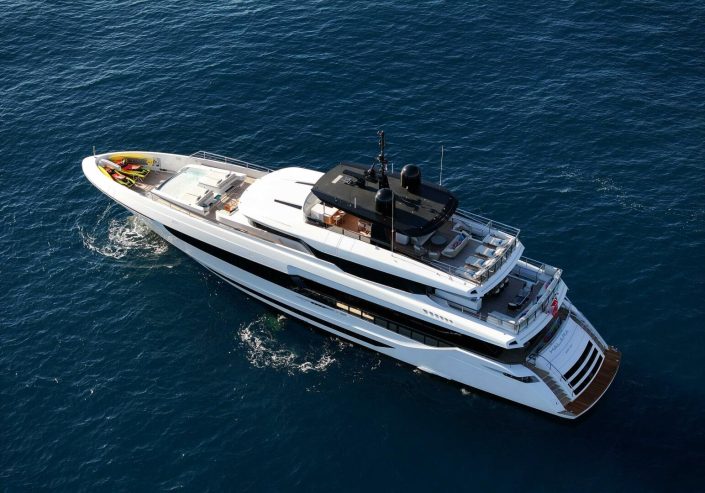 HALARA | 2021 43m (141ft) Oceano 43 Series Luxury Motor Yacht built by Italian shipyard OVERMARINE