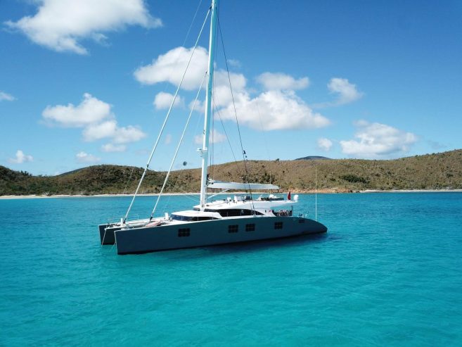 IPHARRA | 2009 31m (102ft) Luxury Aluminium Catamaran Sailing Yacht built by Polish shipyard SUNREEF YACHTS