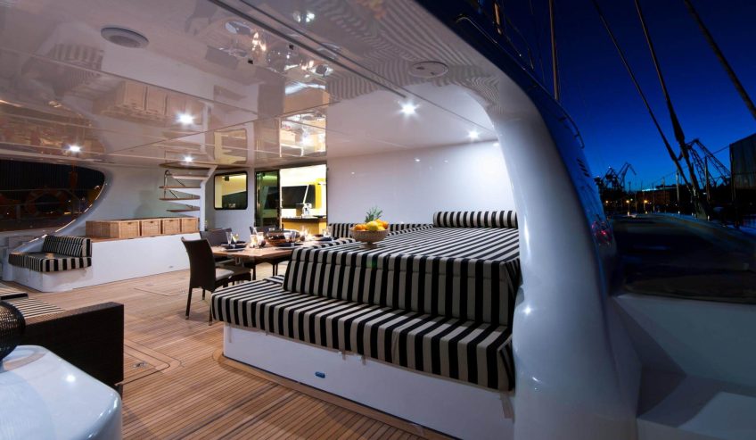 IPHARRA | 2009 31m (102ft) Luxury Aluminium Catamaran Sailing Yacht built by Polish shipyard SUNREEF YACHTS