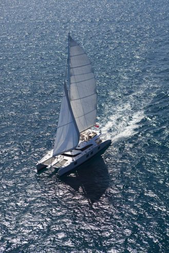 IPHARRA | 2009 31m (102ft) Luxury Aluminium Catamaran Sailing Yacht built by Polish shipyard SUNREEF YACHTS