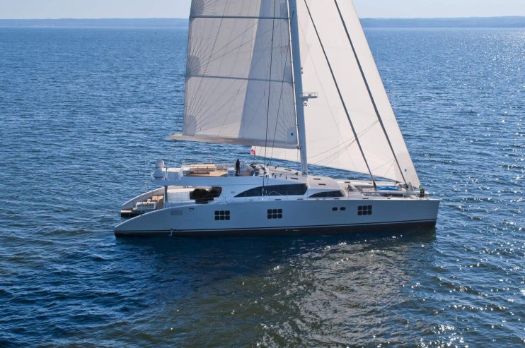 IPHARRA | 2009 31m (102ft) Luxury Aluminium Catamaran Sailing Yacht built by Polish shipyard SUNREEF YACHTS