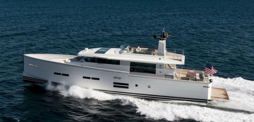 NJORD | 2014 25.73m (84.39ft) Delta 88 Carbon Motor Yacht built by Swedish shipyard DELTA POWERBOATS