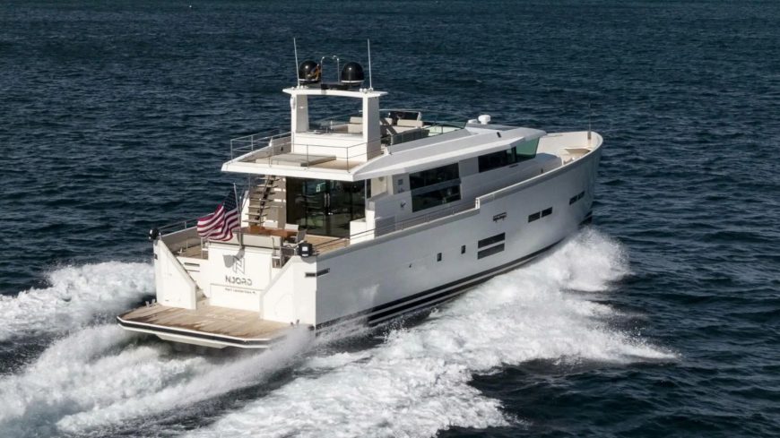 NJORD | 2014 25.73m (84.39ft) Delta 88 Carbon Motor Yacht built by Swedish shipyard DELTA POWERBOATS