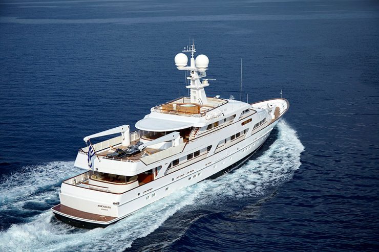 ANCALLIA | 1984 45.7m (149.90ft) Classic Luxury Motor Yacht built by Dutch shipyard FEADSHIP