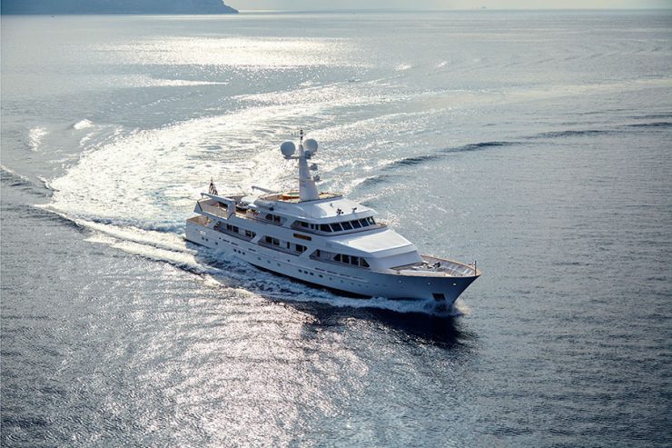 ANCALLIA | 1984 45.7m (149.90ft) Classic Luxury Motor Yacht built by Dutch shipyard FEADSHIP