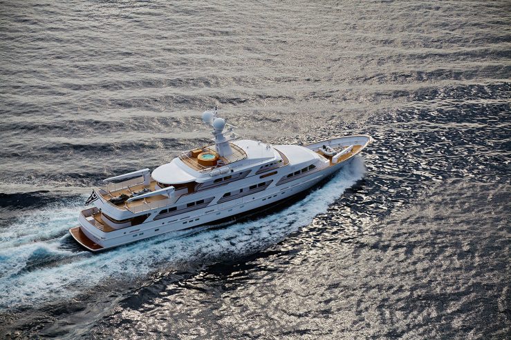 ANCALLIA | 1984 45.7m (149.90ft) Classic Luxury Motor Yacht built by Dutch shipyard FEADSHIP