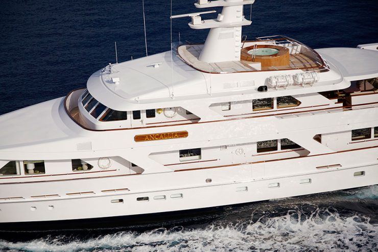 ANCALLIA | 1984 45.7m (149.90ft) Classic Luxury Motor Yacht built by Dutch shipyard FEADSHIP