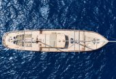 CASSIOPEIA | 1939 37m (121.36ft) Classic Wood Motor Sailing Yacht built by Italian shipyard Torre del Greco