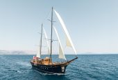 CASSIOPEIA | 1939 37m (121.36ft) Classic Wood Motor Sailing Yacht built by Italian shipyard Torre del Greco