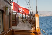 CASSIOPEIA | 1939 37m (121.36ft) Classic Wood Motor Sailing Yacht built by Italian shipyard Torre del Greco