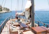 CASSIOPEIA | 1939 37m (121.36ft) Classic Wood Motor Sailing Yacht built by Italian shipyard Torre del Greco