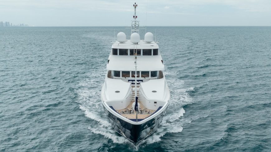 FOCUS | 2002 46.6m (153.04ft) Luxury Tri-Deck Aluminium Motor Yacht built by North American Yachts and Shipbuilders