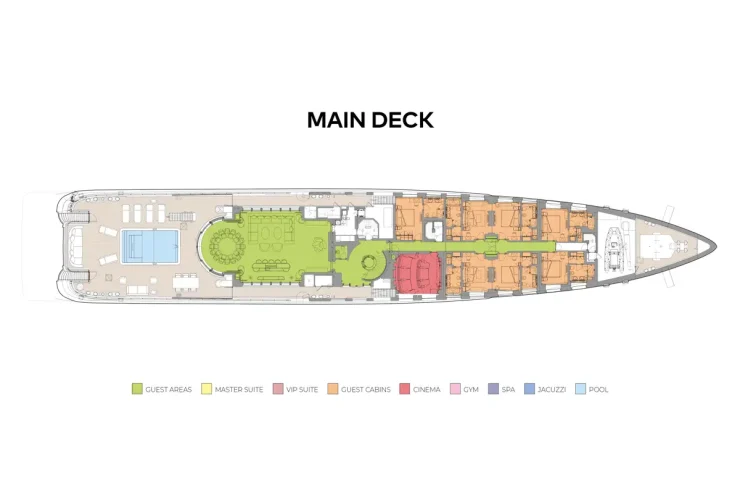 HERE COMES THE SUN | 2017 89m (291.92ft) Luxury Quad-Deck Motor Yacht built by Dutch shipyard Amels