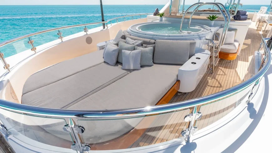 HOSPITALITY | 2011 50m (164ft) Luxury Tri-Deck Motor Yacht built by American shipyard Wesport