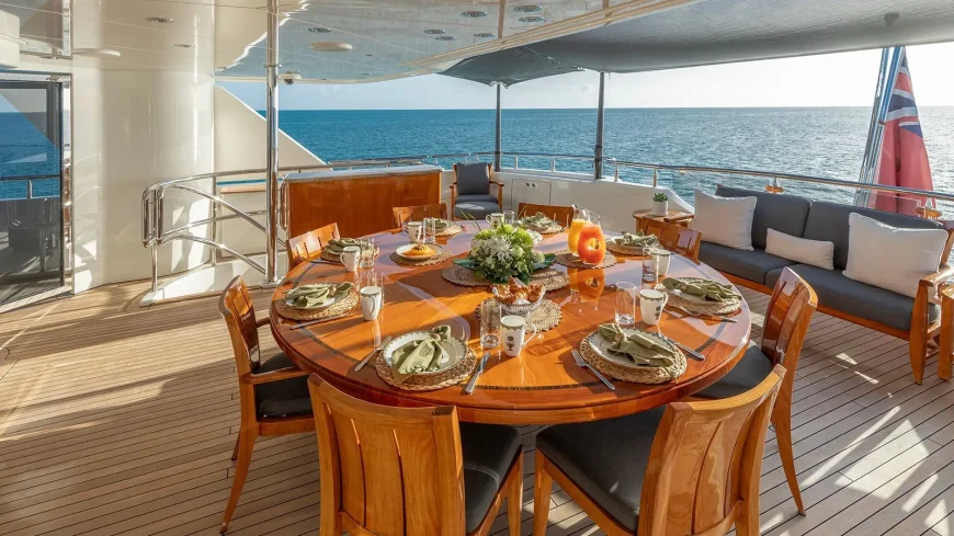 HOSPITALITY | 2011 50m (164ft) Luxury Tri-Deck Motor Yacht built by American shipyard Wesport