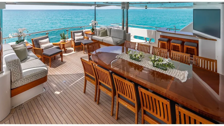 HOSPITALITY | 2011 50m (164ft) Luxury Tri-Deck Motor Yacht built by American shipyard Wesport